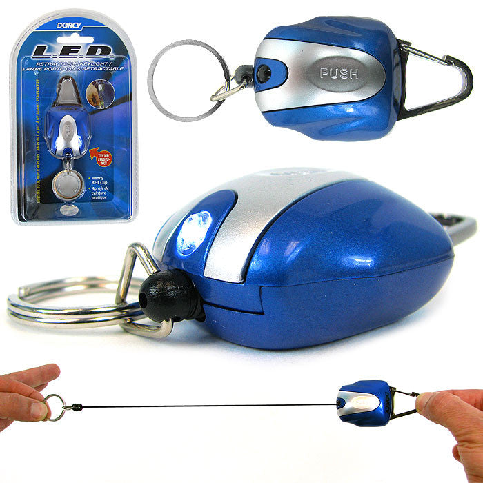 LED Retractable Keylight w/ Belt Clip