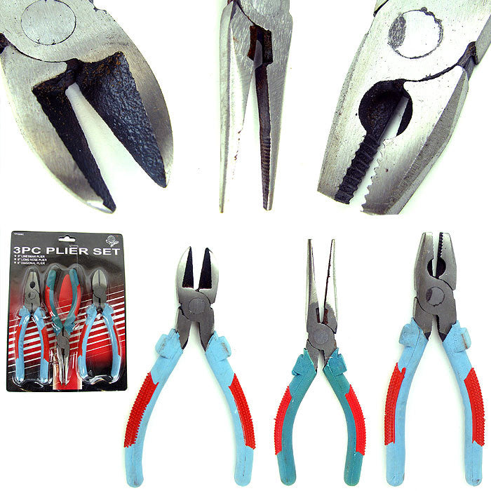 3 Piece Plier Set