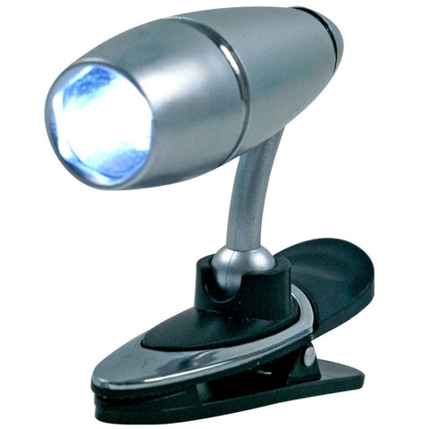 Brilliant LED Clip-on Light Flashlight