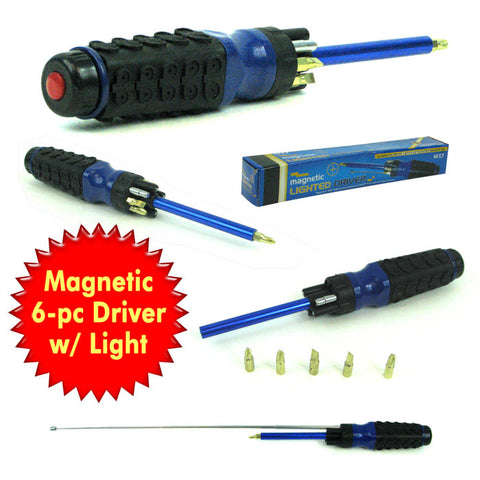 8 in 1 Multipurpose Lighted Magnetic Driver